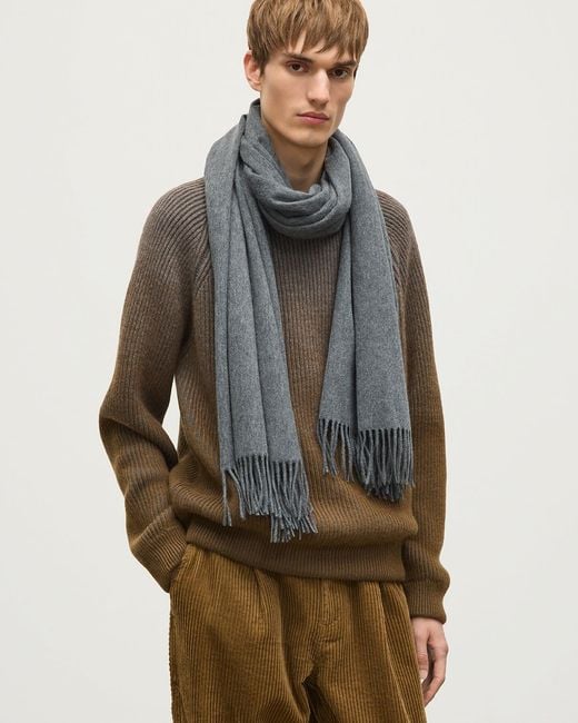 Johnstons Gray Mid Cashmere Stole
