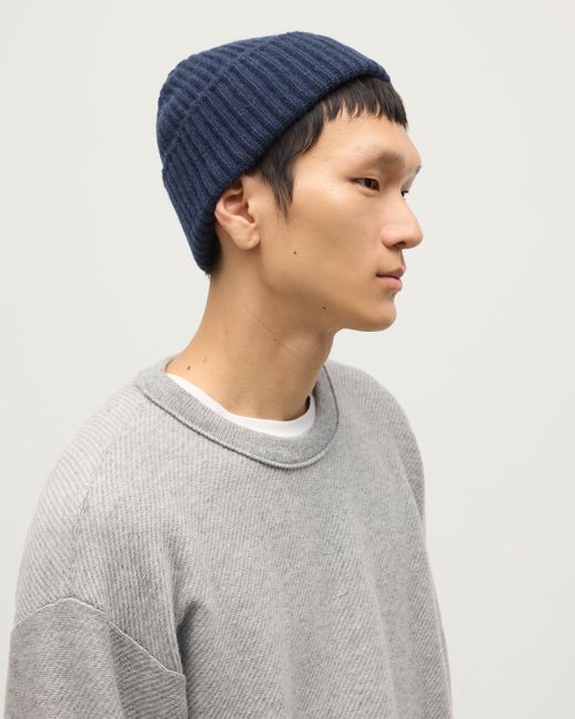 Johnstons Blue Lovat Cashmere Hat