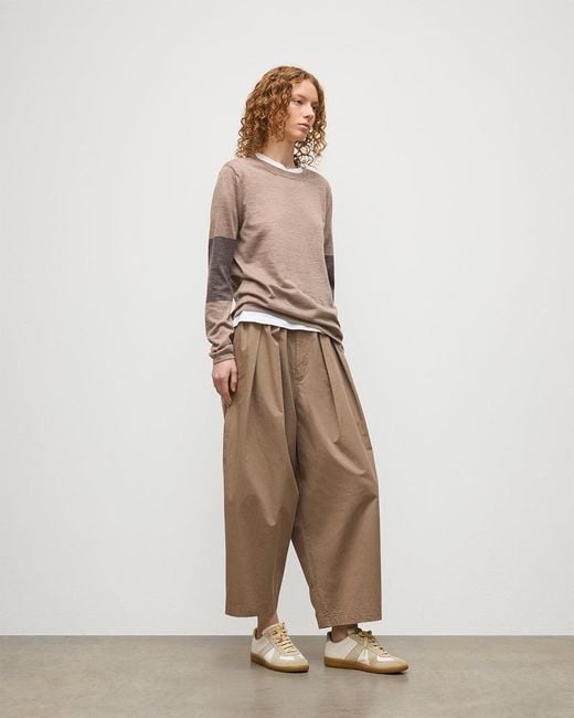 Johnstons Natural Euna Superfine Cashmere T-Shirt