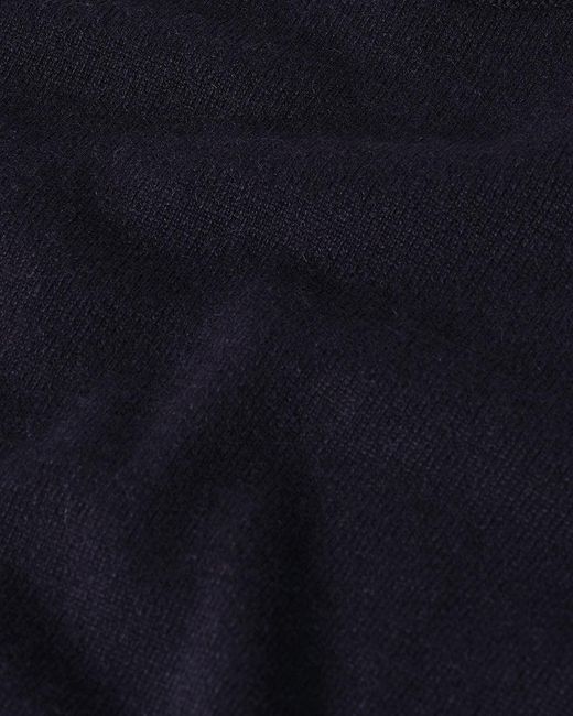 Johnstons Blue Classic Cashmere Dark T-Shirt