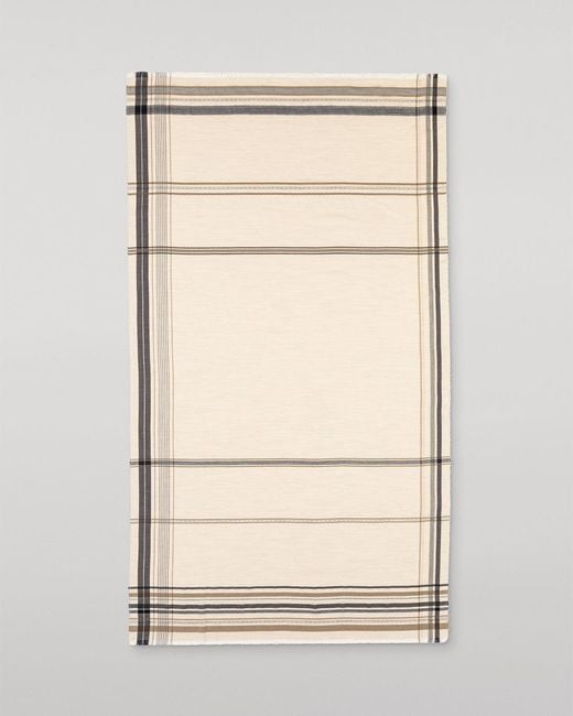 Johnstons Natural Helmina Cashmere Scarf
