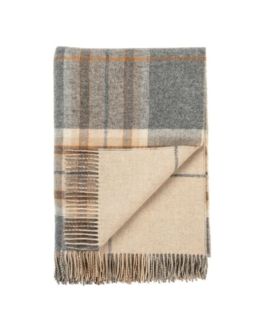 Johnstons Natural Double Face Lambswool Throw