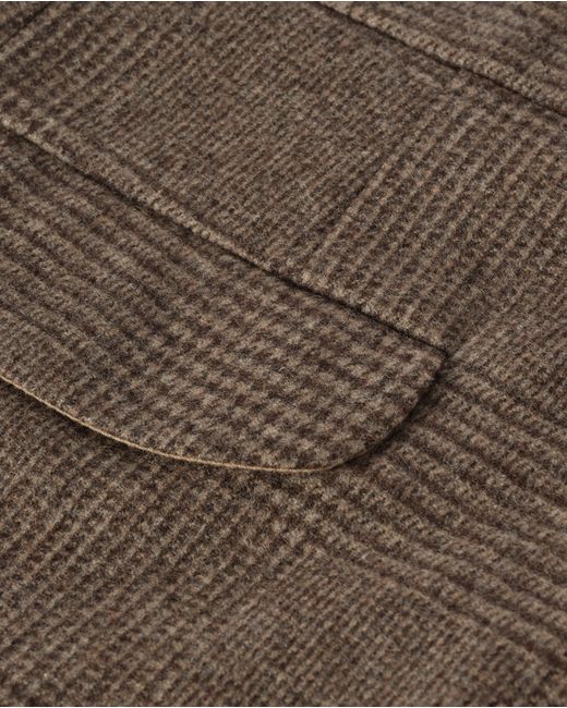 Johnstons White Traquair Glen Urquhart Check Trousers