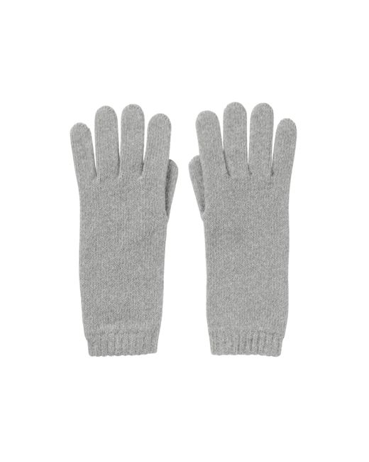 Johnstons Gray Cashmere Gloves