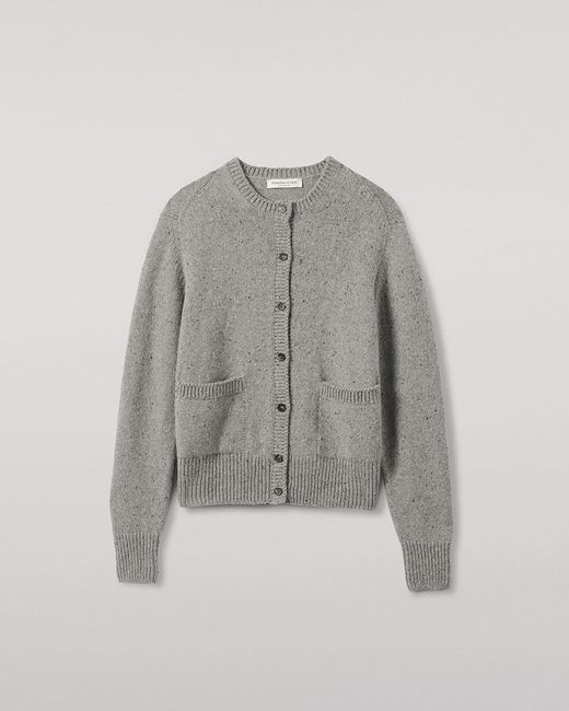 Johnstons of Elgin レディース ホワイト ドネガル・カシミヤ