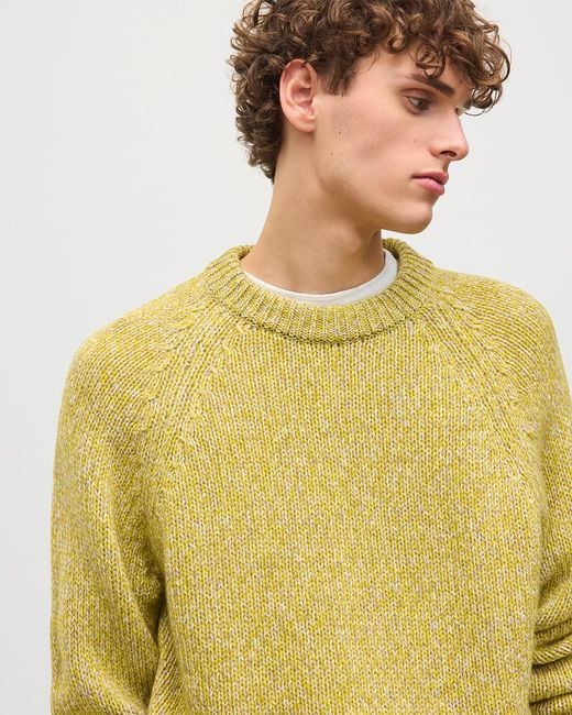 Johnstons White Fyfe Cashmere Jumper