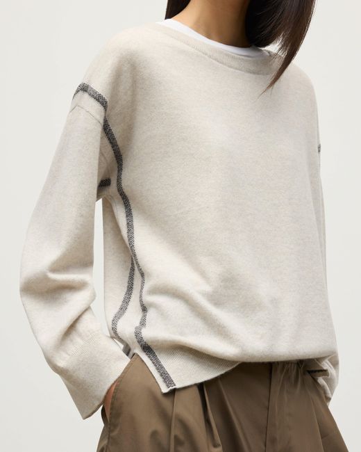 Johnstons Tilda Natural Cashmere Jumper