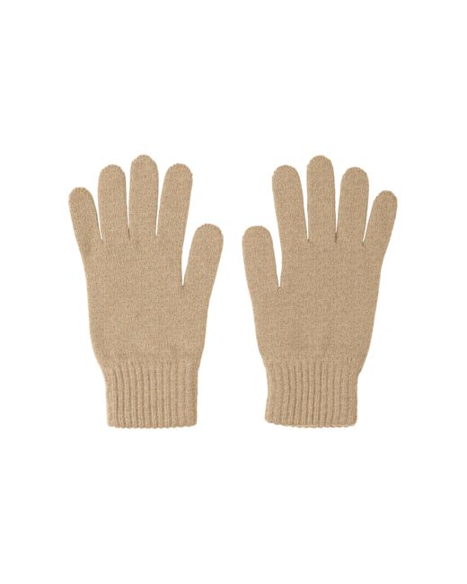Johnstons White Cashmere Gloves