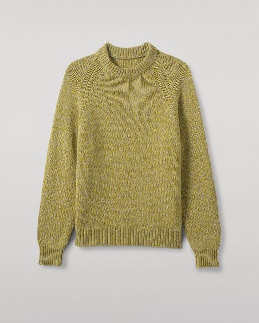 Johnstons White Fyfe Cashmere Jumper