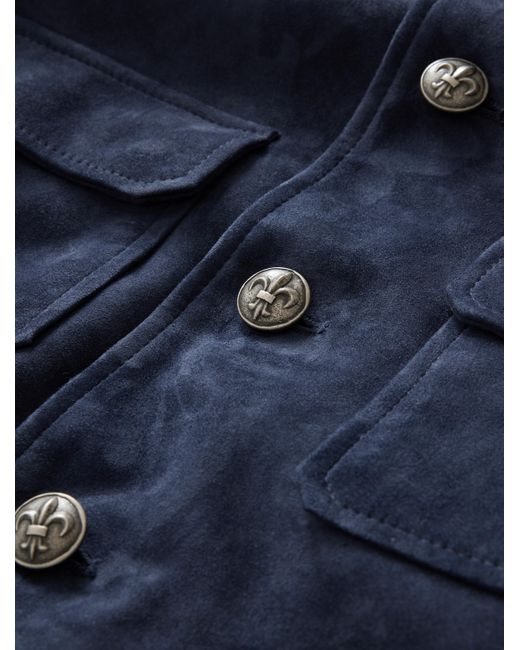 John Varvatos Blue Englemore Jacket for men