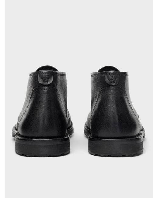 John Varvatos Portland Chukka in Black for Men - Lyst