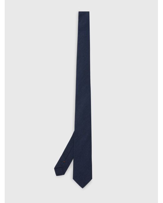 John Varvatos Blue Leone Slim Tie for men