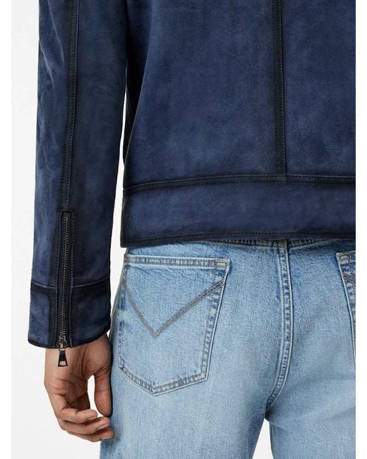John Varvatos Blue Benjamin Jacket for men
