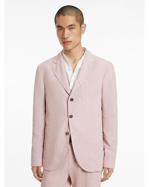 John Varvatos Pink Sunsea Jacket for men