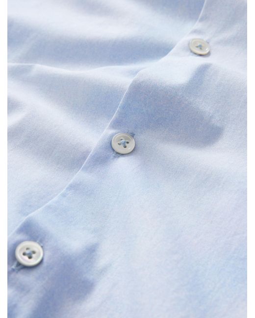 John Varvatos Blue Orchard Shirt for men