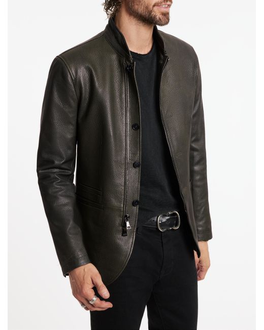 John Varvatos Haring Jacket in Gray for Men Lyst
