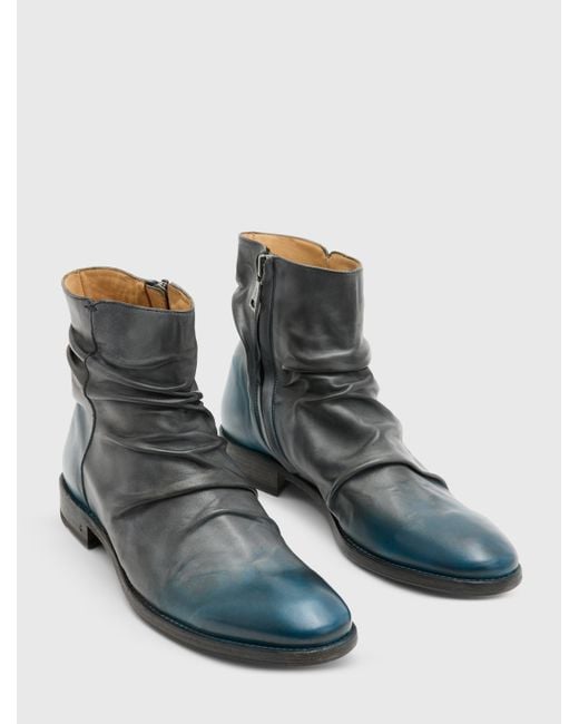 John Varvatos Blue Morrison Sharpei Boot for men