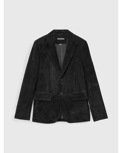 John Varvatos Black Dunmore Jacket for men