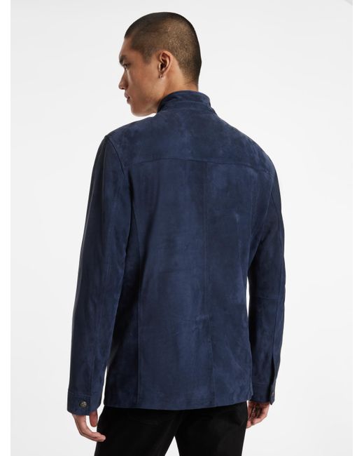 John Varvatos Blue Englemore Jacket for men