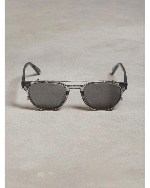 John Varvatos Black Essex Sunglasses  for men