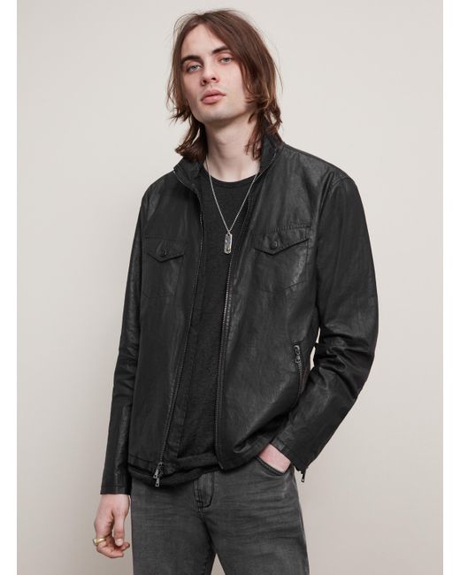 john varvatos black jacket