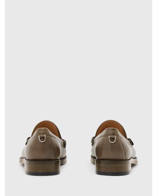 John Varvatos Brown Hawthorne Loafer for men