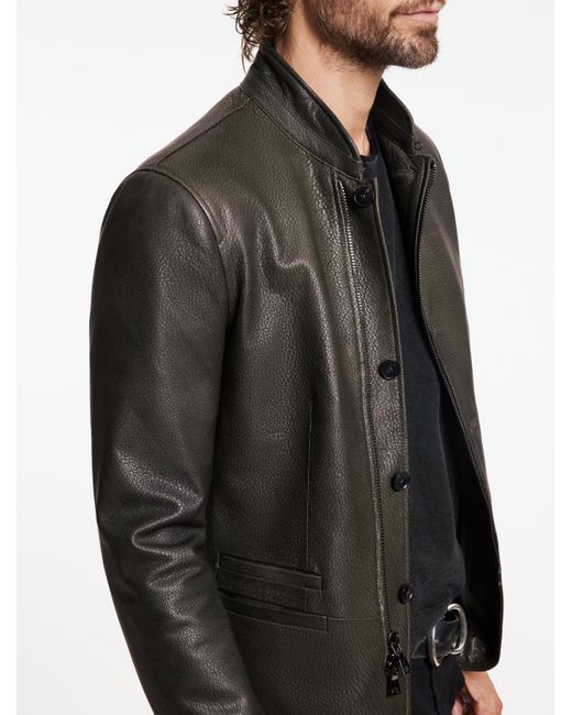 John Varvatos Haring Jacket in Gray for Men Lyst