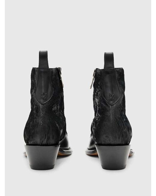 John Varvatos Black Crosby Boot for men