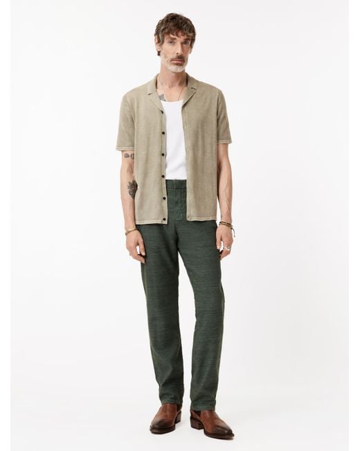 John Varvatos Green Flint Pant for men