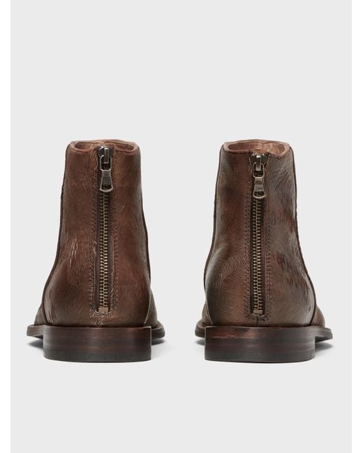 nyc back zip boot