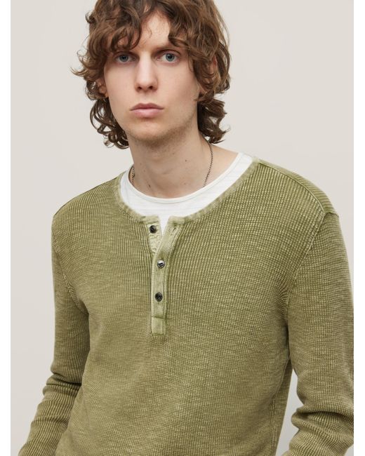 John Varvatos Cotton Nashville Waffle 