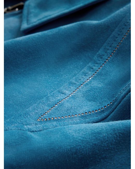 John Varvatos Blue Rockaway Jacket for men
