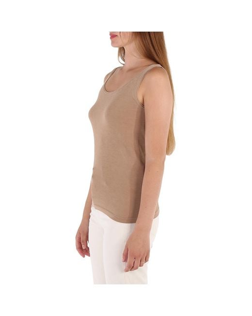 Wolford Natural Ladies Latte Jamaika Sleeveless Top