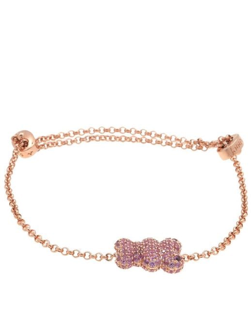 Apm Monaco Multicolor Yummy Bear Rose Alloy Adjustable Bracelet