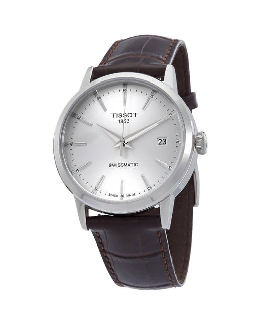 Tissot Metallic Classic Dream Automatic Silver Dial Watch 00 for men