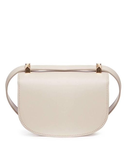 A.P.C. White Geneve Mini Bag