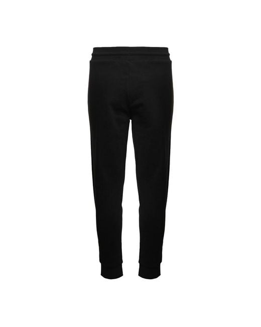 Boss Black Lamont Cotton-Terry Tracksuit Pants for men