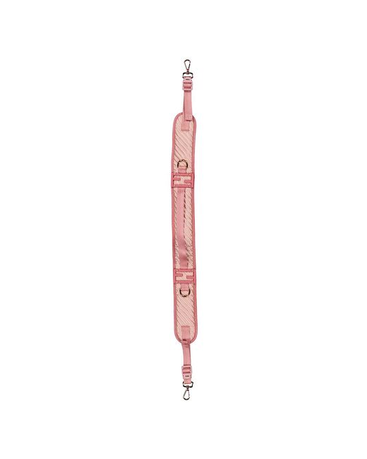 Fendi White Logo Adjustable Nylon Strap