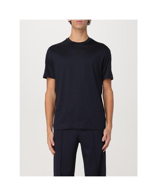 Emporio Armani Blue T-Shirts for men