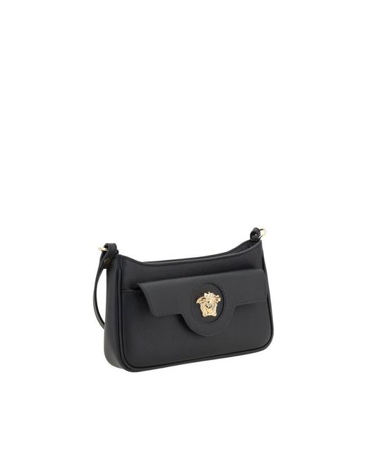 Versace Black Mini Medusa Shoulder Bag