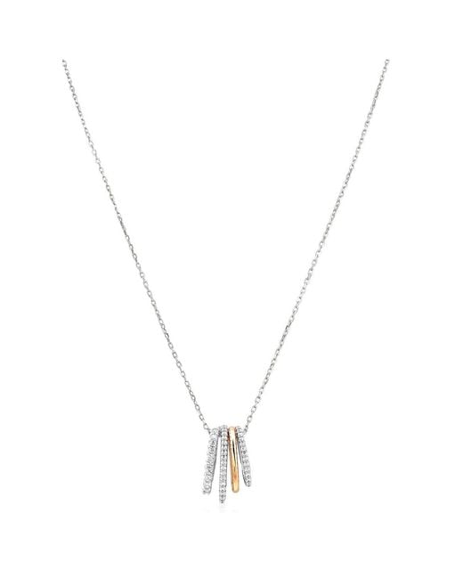 Swarovski Metallic Hyperbola Pendant Mixed Plating