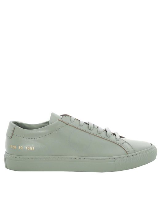 Common Projects Green Vintage Original Achilles Low Top Sneakers for men