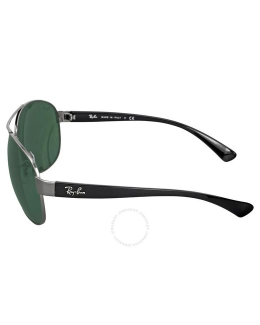 Ray-Ban Green Aviator Sunglasses Rb3386 004/71 for men