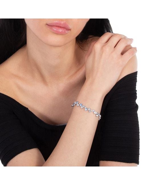 Swarovski Blue Mixed Cuts Constella Bracelet