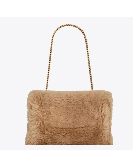 Saint Laurent Brown Small Kate Reversible Chain Bag