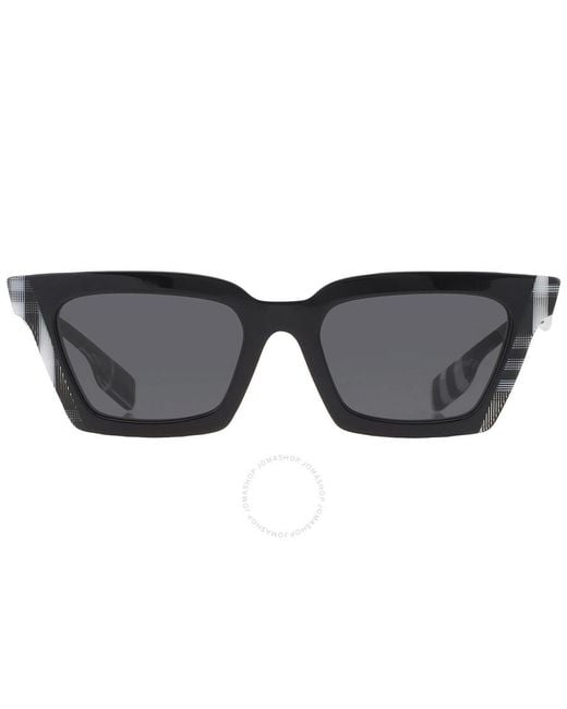 Burberry Black Briar Dark Gray Square Sunglasses Be4392u 405187 52
