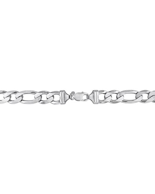 Amour Metallic 14.5Mm Figaro Chain Bracelet for men