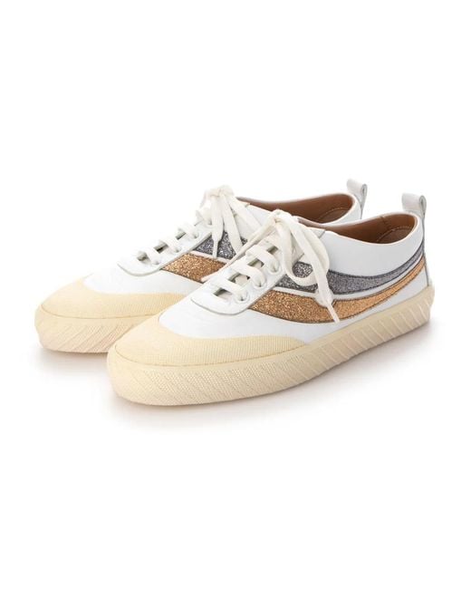 Bally White Shennon Ladies Round Toe Sneakers for men