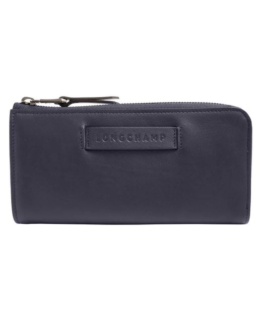 Longchamp Blue 3d Wallets