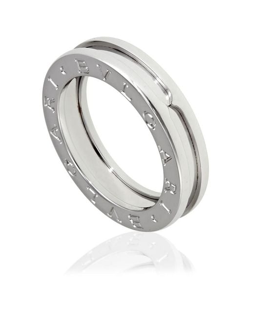 BVLGARI Metallic B.Zero1 18K 1-Band Ring, Brand (Us Size 5.75)